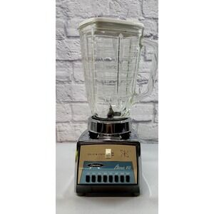 Vintage Osterizer Classic VIII 8 Speed Blender Model 541 Chrome Mid Century 60's